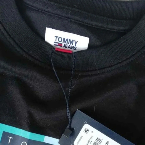 TOMMY HILFIGER Organic Cotton Sleeveless Crew-Neck T-shirt  Dress - Picture 3 of 6